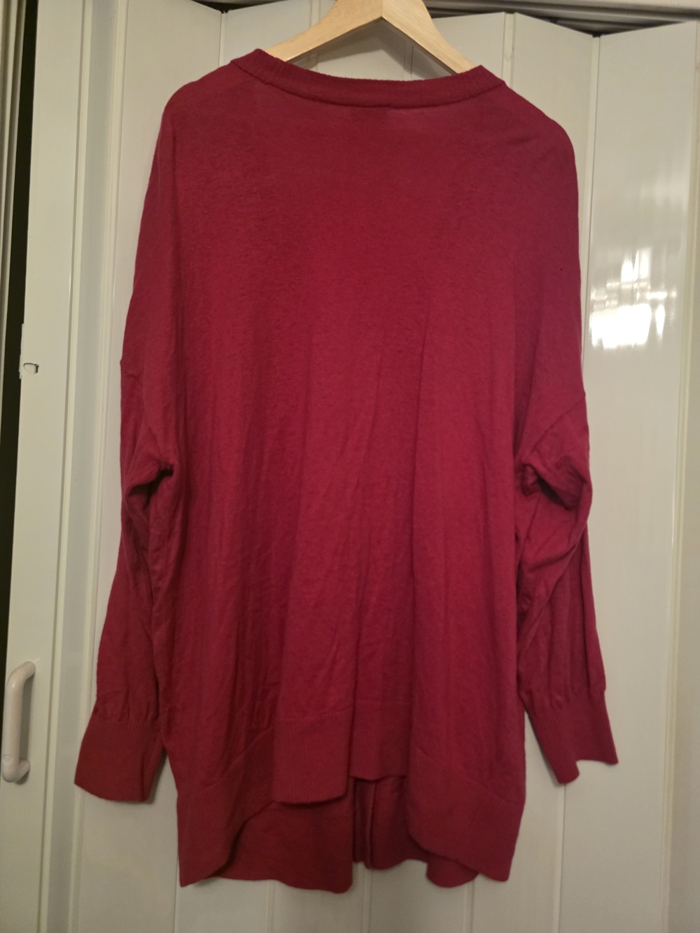 Torrid Raspberry Button-Front Cardigan - Picture 3 of 3